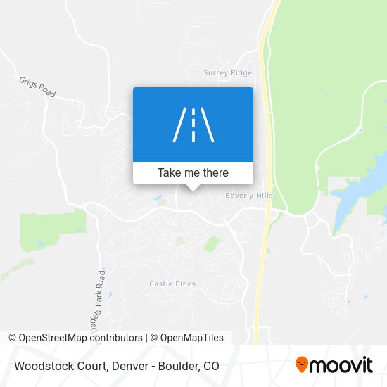Woodstock Court map