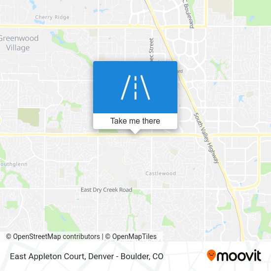 East Appleton Court map