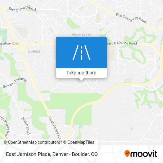 Mapa de East Jamison Place