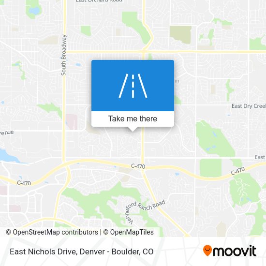 East Nichols Drive map
