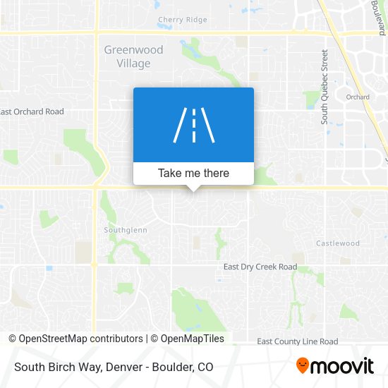 Mapa de South Birch Way