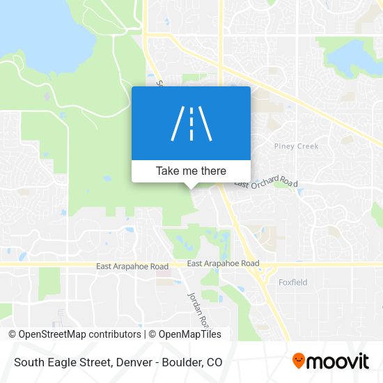 South Eagle Street map