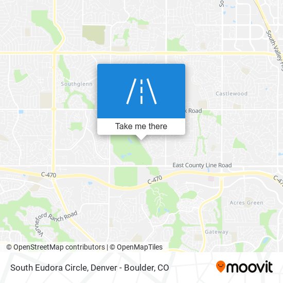 South Eudora Circle map