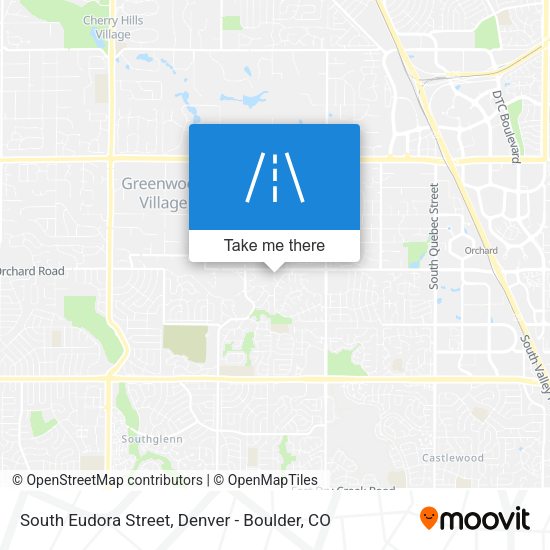 Mapa de South Eudora Street