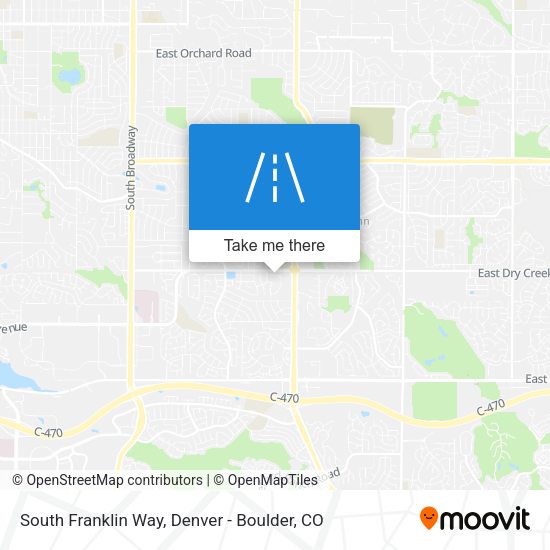 Mapa de South Franklin Way