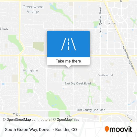 South Grape Way map