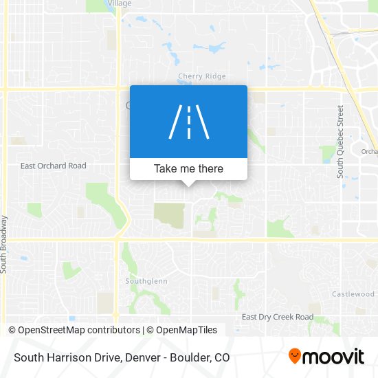 Mapa de South Harrison Drive
