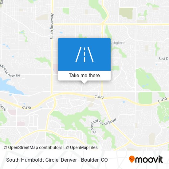 Mapa de South Humboldt Circle