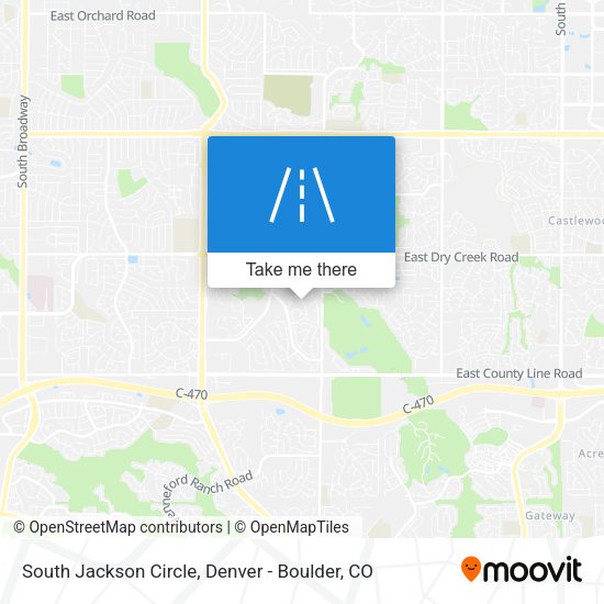 South Jackson Circle map