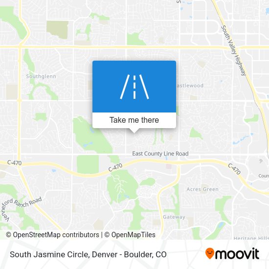 South Jasmine Circle map