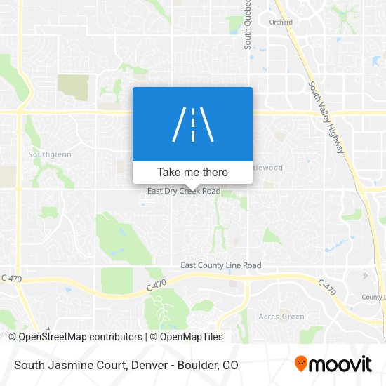 South Jasmine Court map