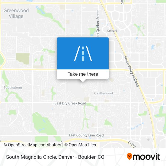 South Magnolia Circle map
