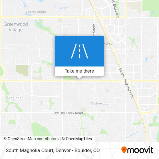 South Magnolia Court map