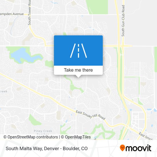South Malta Way map