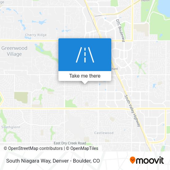 Mapa de South Niagara Way