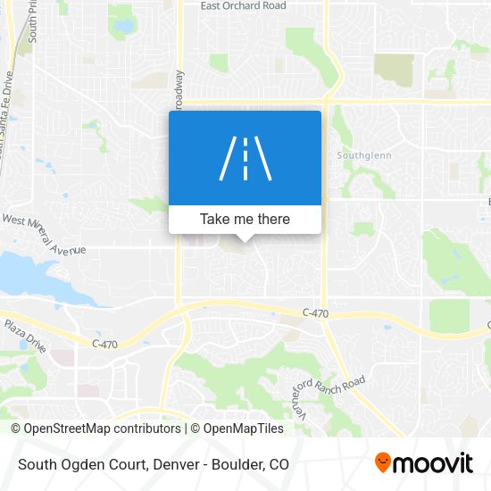 South Ogden Court map