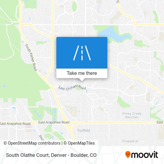 South Olathe Court map