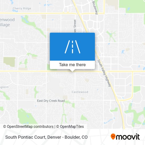 South Pontiac Court map