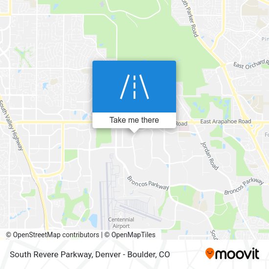 South Revere Parkway map