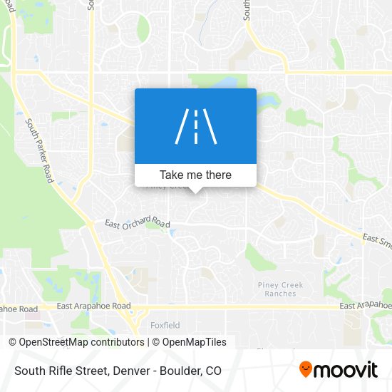 South Rifle Street map