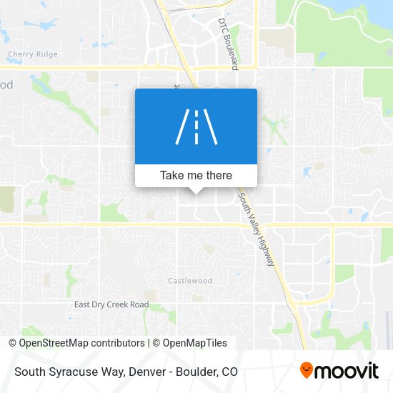 Mapa de South Syracuse Way