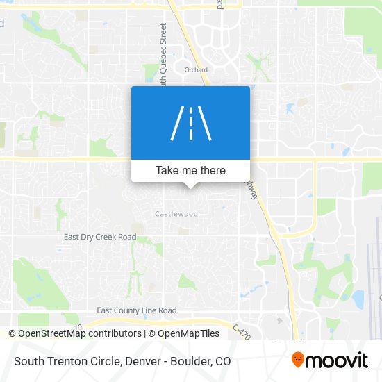 South Trenton Circle map