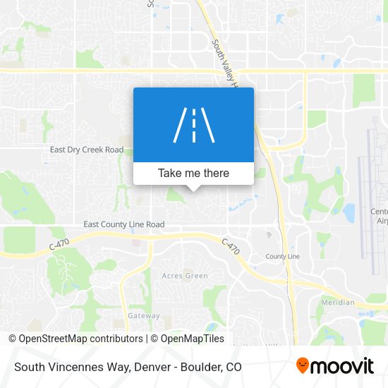 South Vincennes Way map