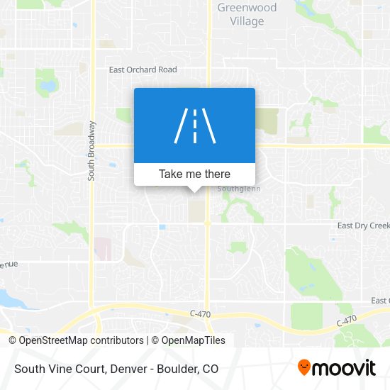 South Vine Court map
