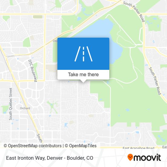 East Ironton Way map