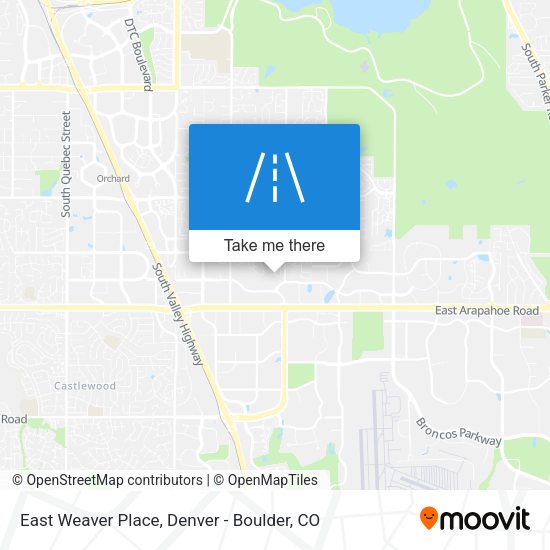 East Weaver Place map