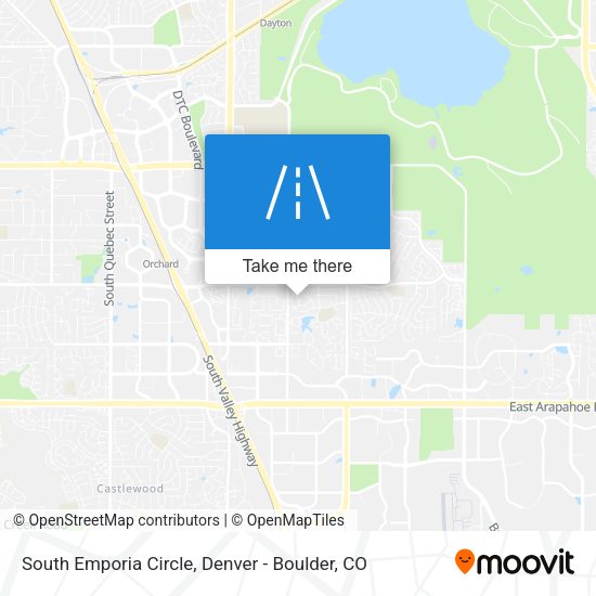 South Emporia Circle map