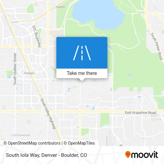 Mapa de South Iola Way
