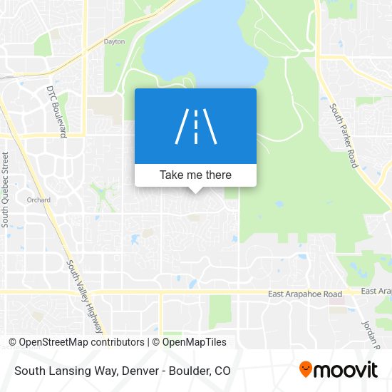 South Lansing Way map