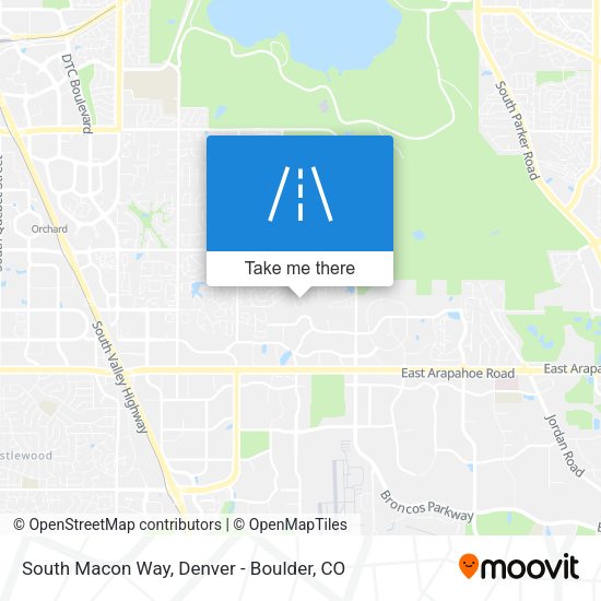 South Macon Way map