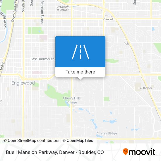 Buell Mansion Parkway map