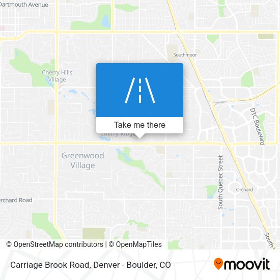 Mapa de Carriage Brook Road
