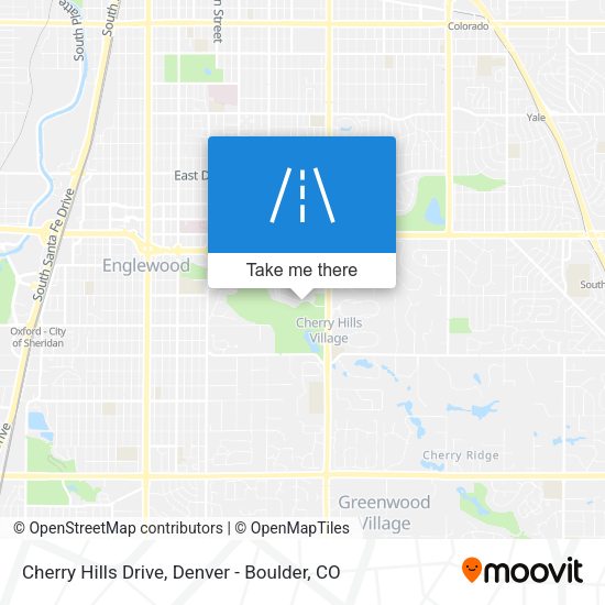 Cherry Hills Drive map
