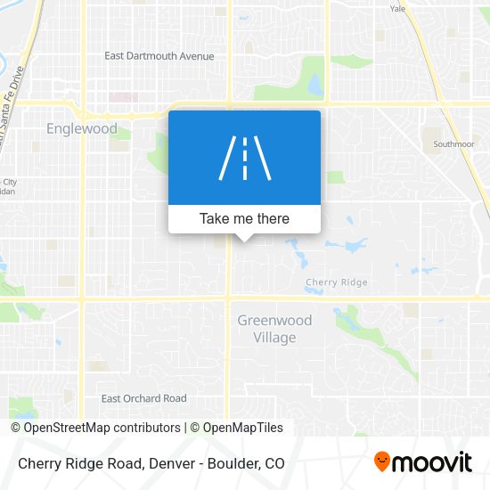 Cherry Ridge Road map