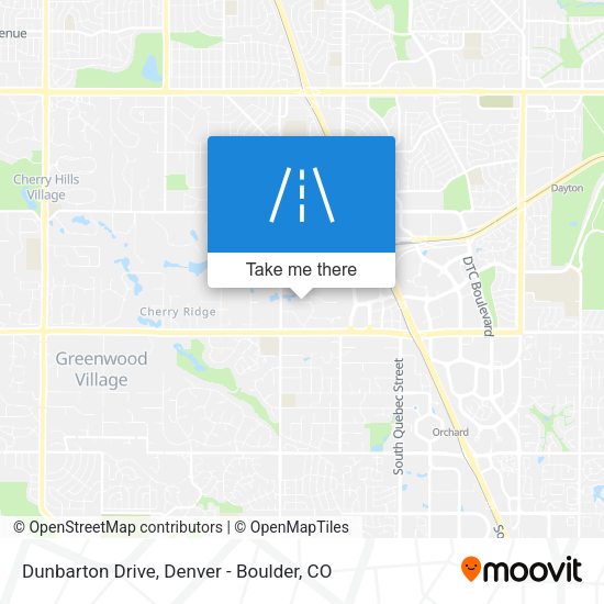 Dunbarton Drive map