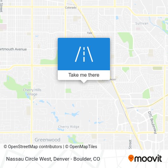 Nassau Circle West map