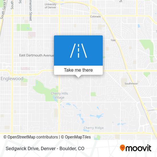 Sedgwick Drive map