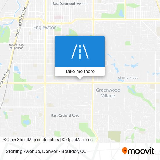 Sterling Avenue map