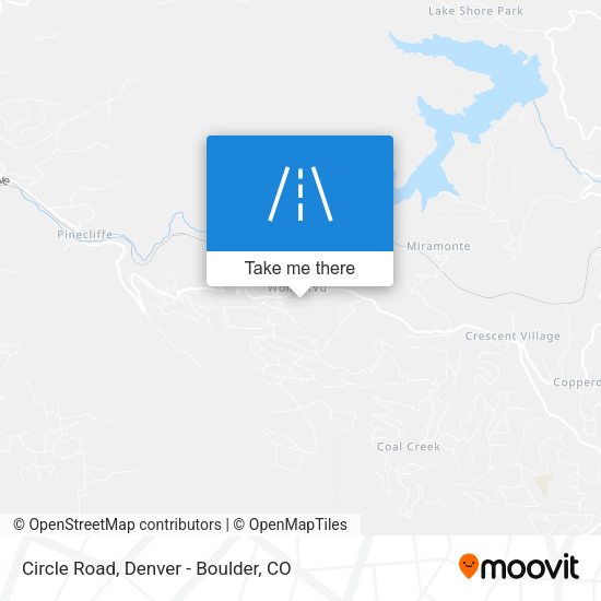 Mapa de Circle Road