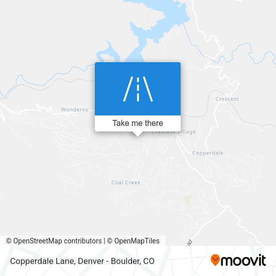 Copperdale Lane map