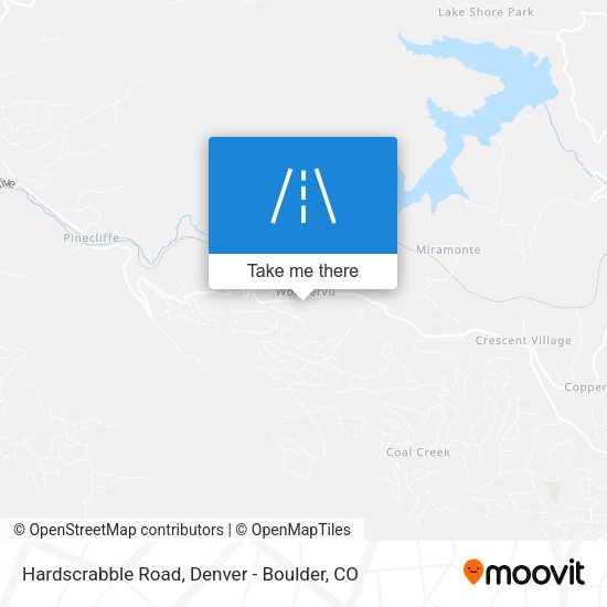 Hardscrabble Road map