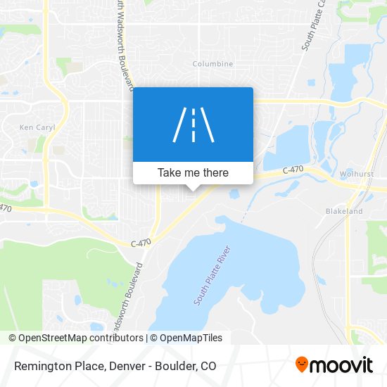 Remington Place map
