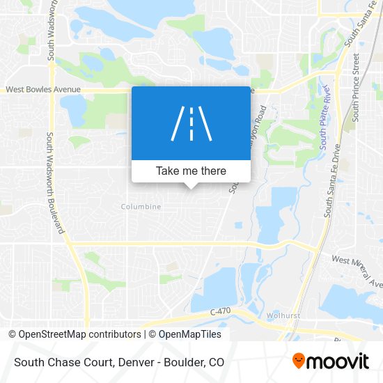 South Chase Court map