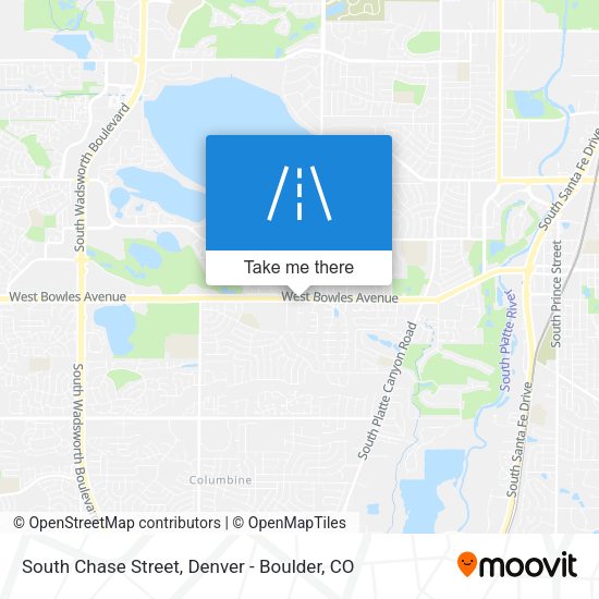 Mapa de South Chase Street