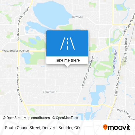 South Chase Street map