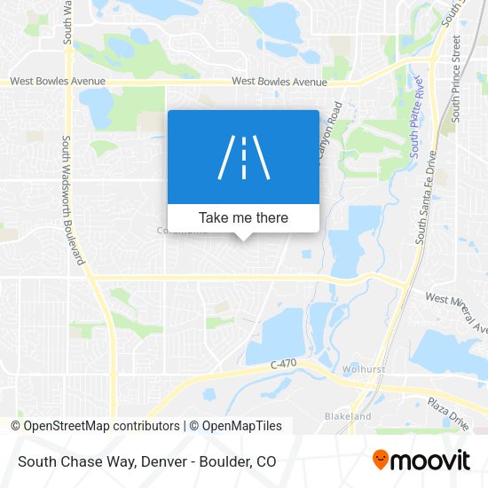 Mapa de South Chase Way
